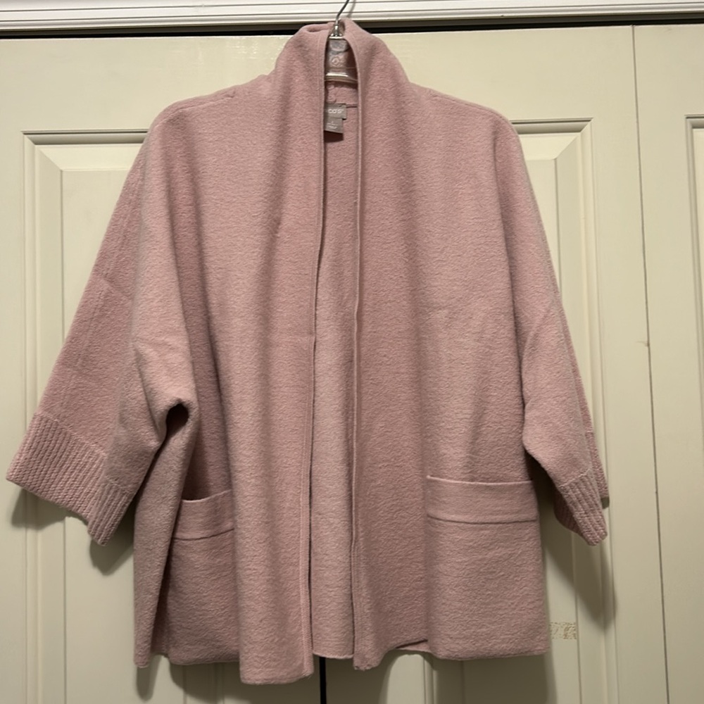 CHICOS CARDIGAN SWEATER  SIZE  L
